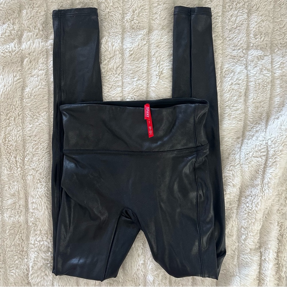 Spanx Faux Leather Leggings